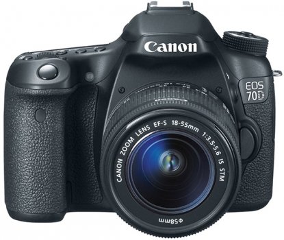 Canon 70D DSLR camera
