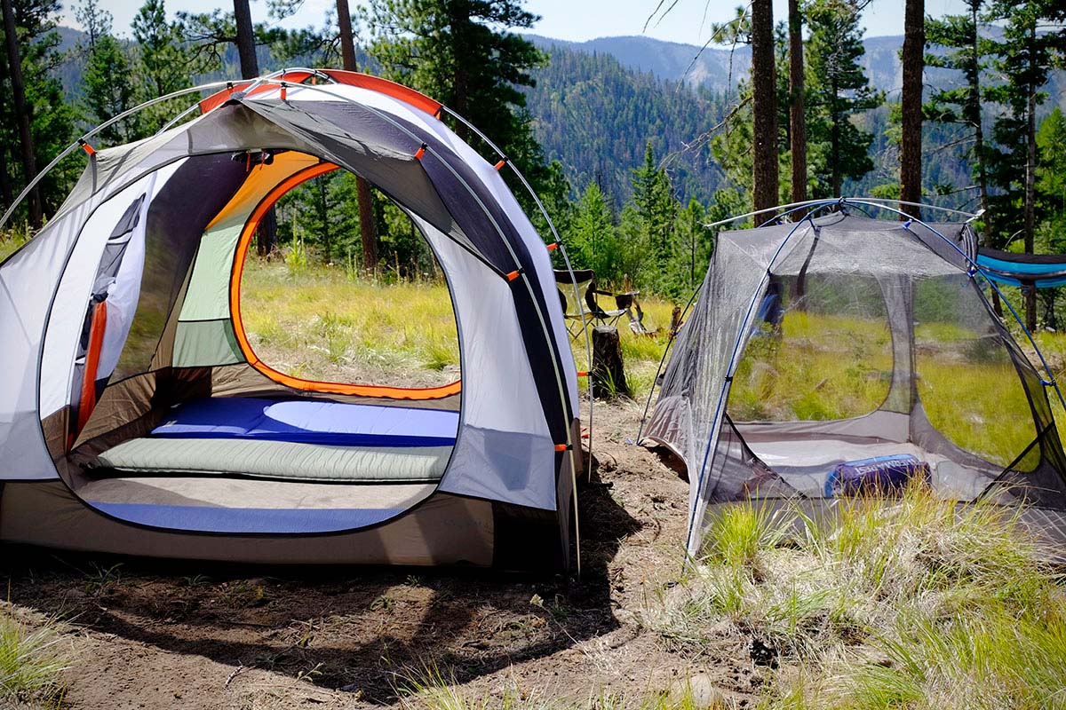 Camping tents (family tent vs. backpacking tent styles)