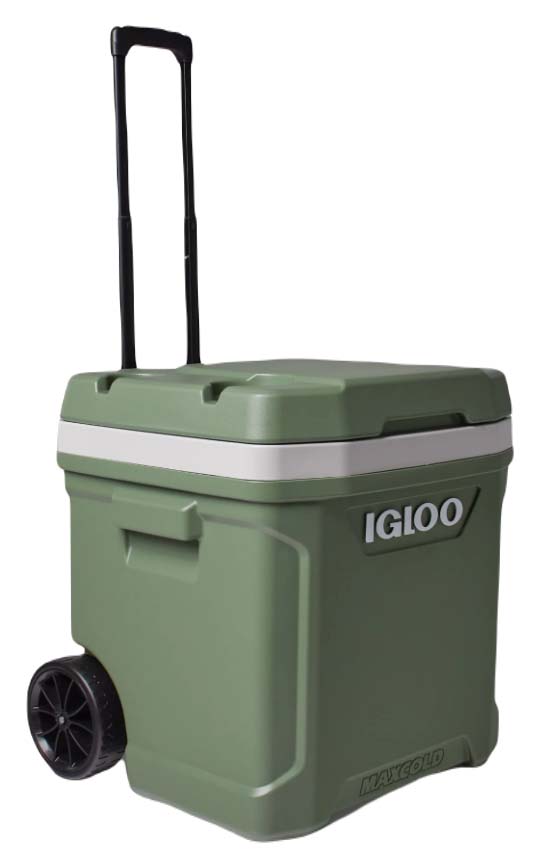 Wheeled cooler (Igloo Ecocool Latitude 60 Qt)