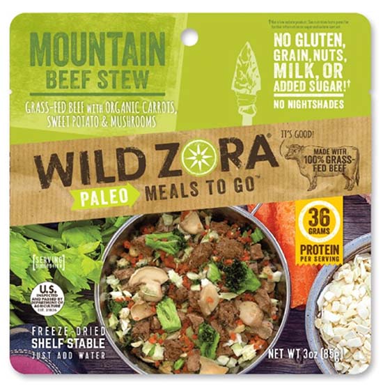 Paleo Meals To Go backpacking food