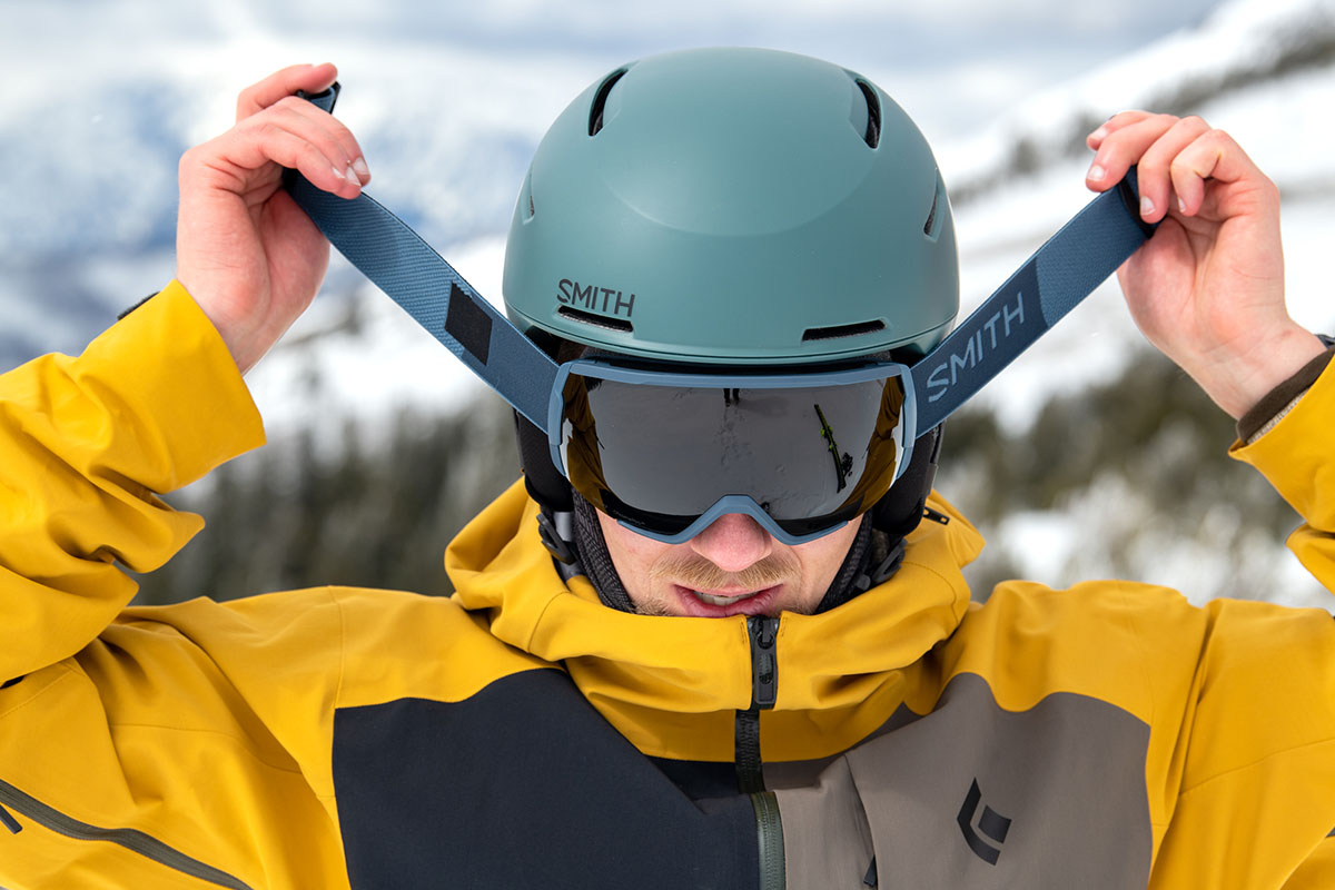Budget ski gear (Smith goggles and helmet)