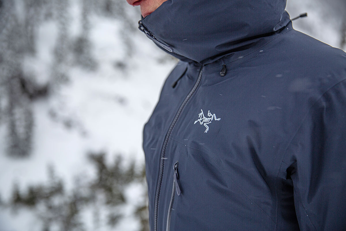 Arc'teryx Beta Insulated Jacket (logo closeup)