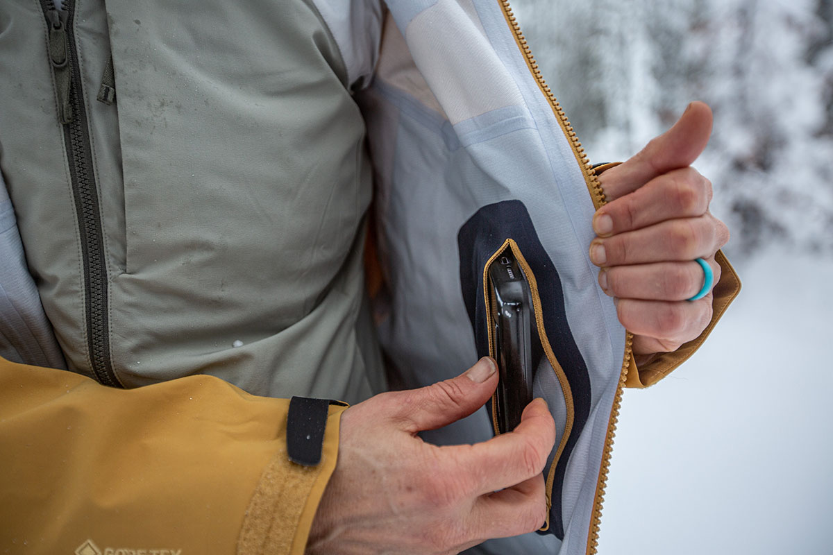Arc'teryx Sentinel Jacket (internal laminated pocket)