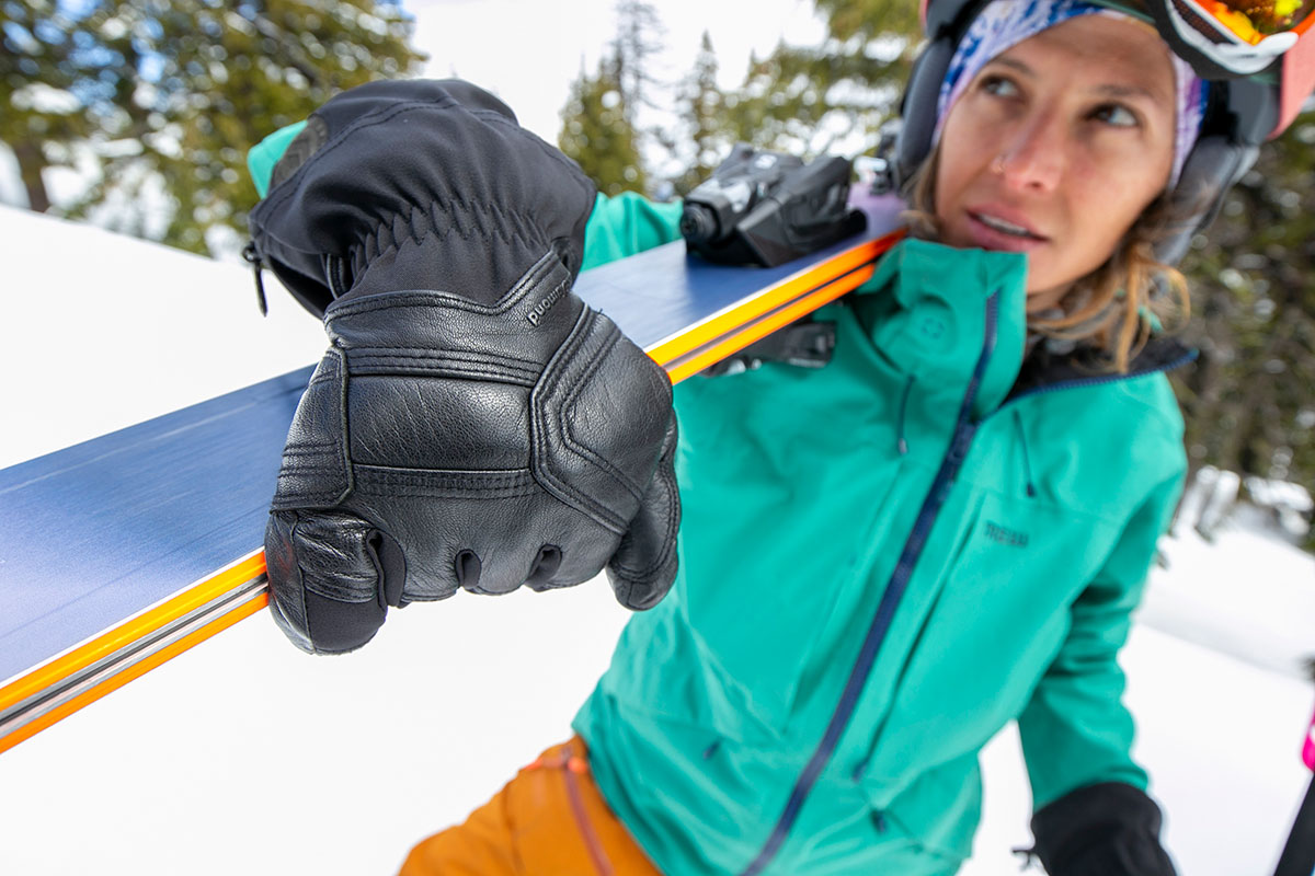 Black Diamond Guide Gloves (carrying skis at resort)