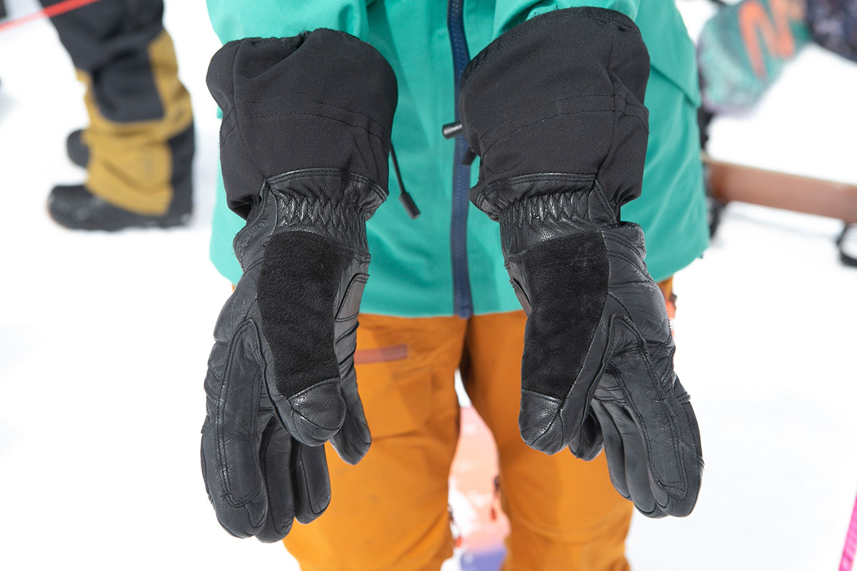 Black Diamond Guide Gloves (nose wipe patches)