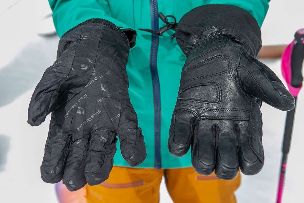 Black Diamond Guide Gloves (one liner and one shell)