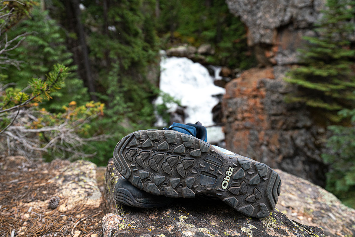Oboz Arete hiking shoes (traction)