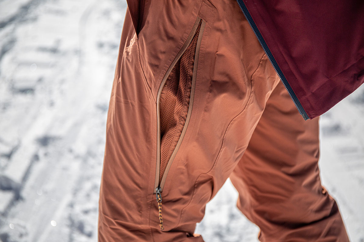 Patagonia Insulated Powder Town Pants (thigh vent)