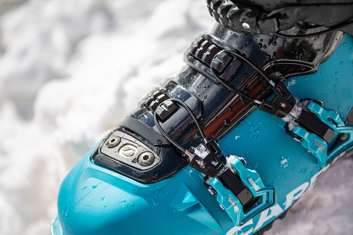 ​​Scarpa 4-Quattro XT ski boot (lower buckles)