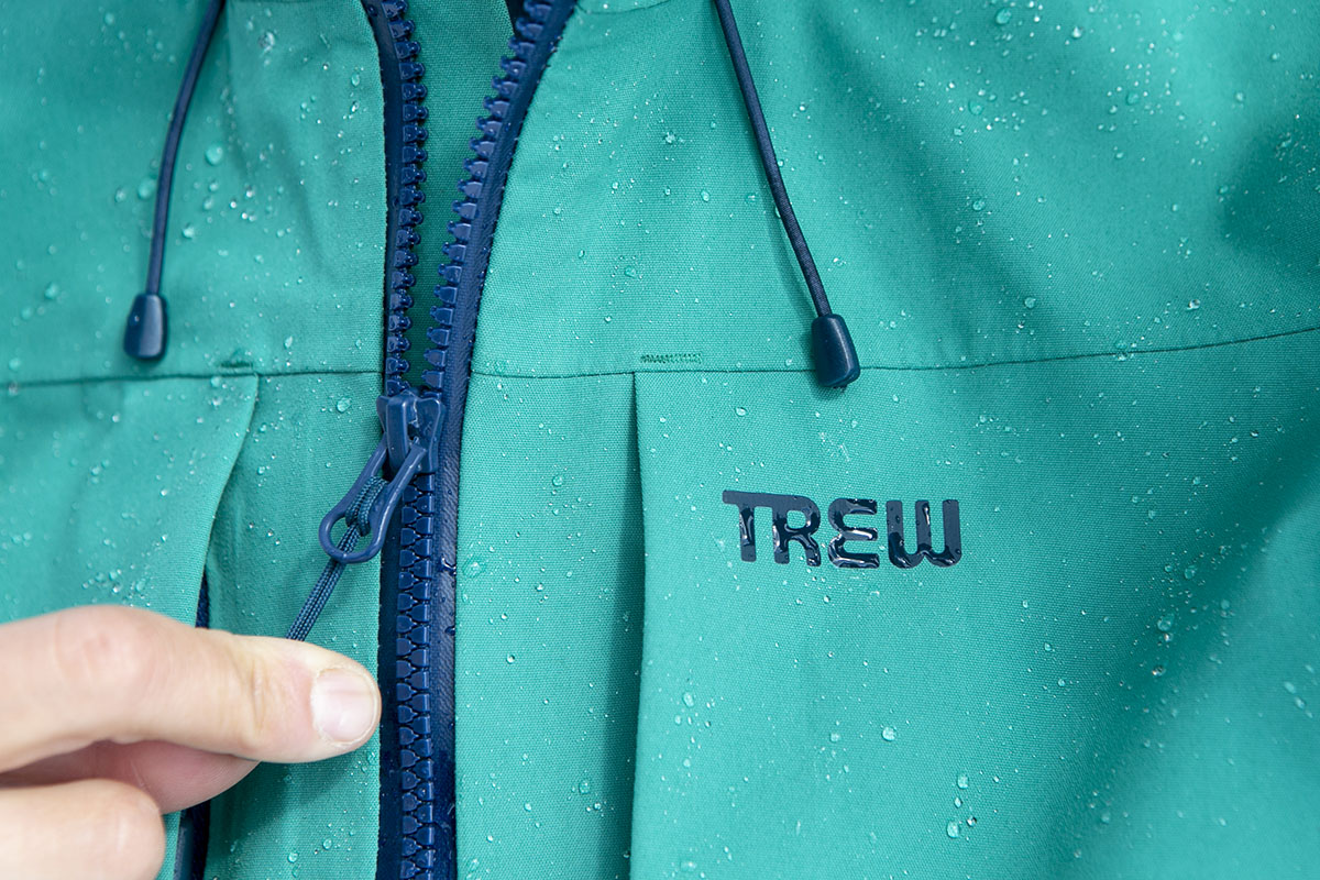 Trew Gear Stella Primo Jacket (logo closeup)