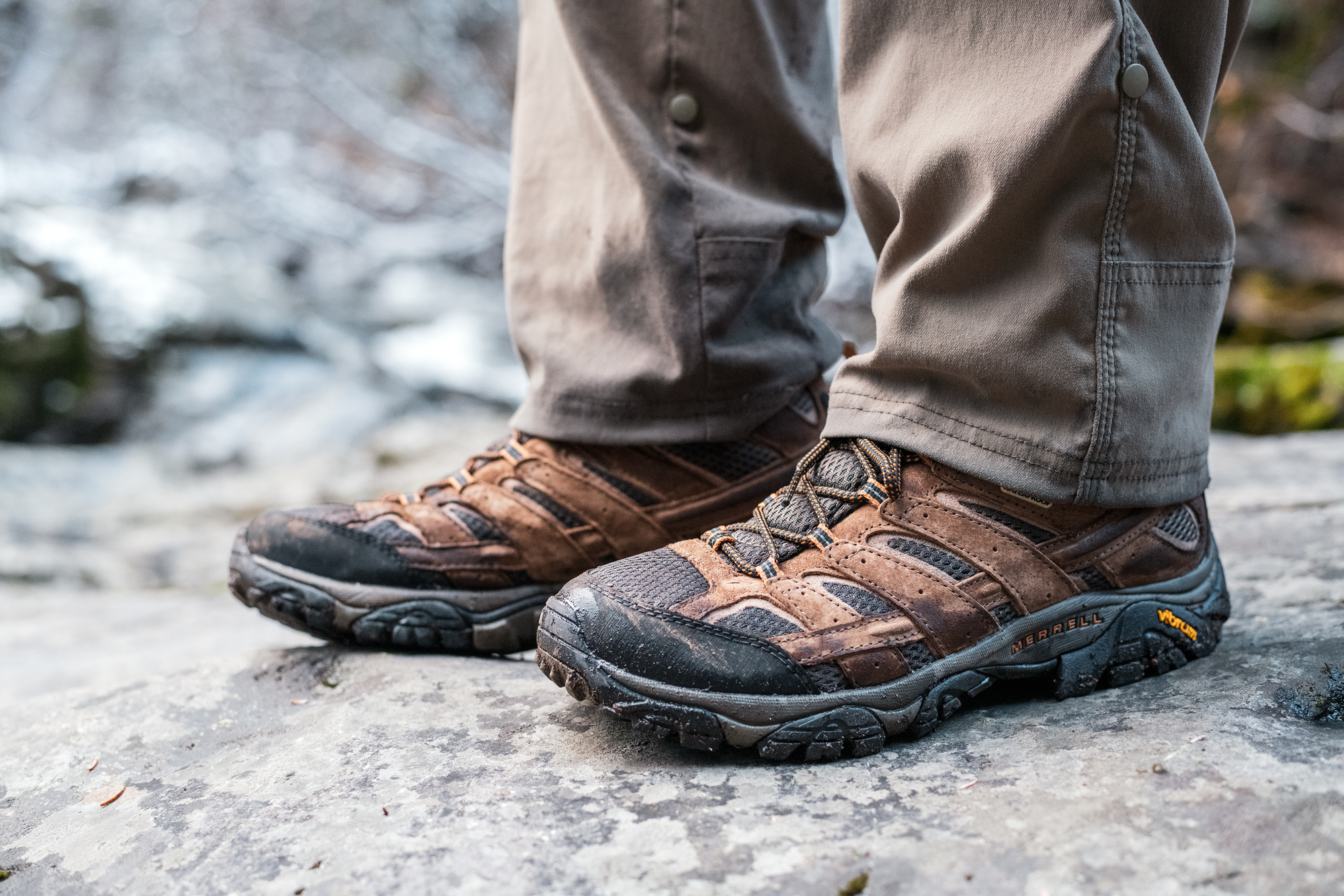 Salomon hiking footwear (Merrell Moab 2 Mid WP competitor)