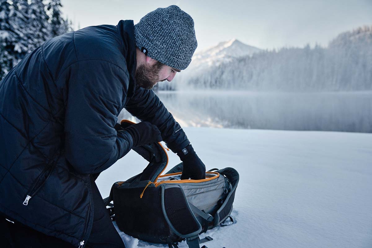 Tips Winter Photography (camera bag)