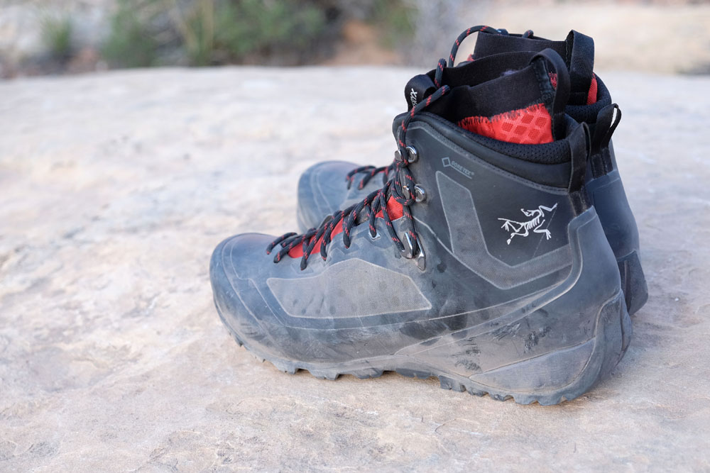 Arc'teryx Bora2 GTX Mid Hiking Boots back