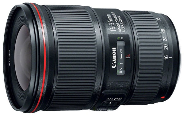Canon 16-35mm f4 lens
