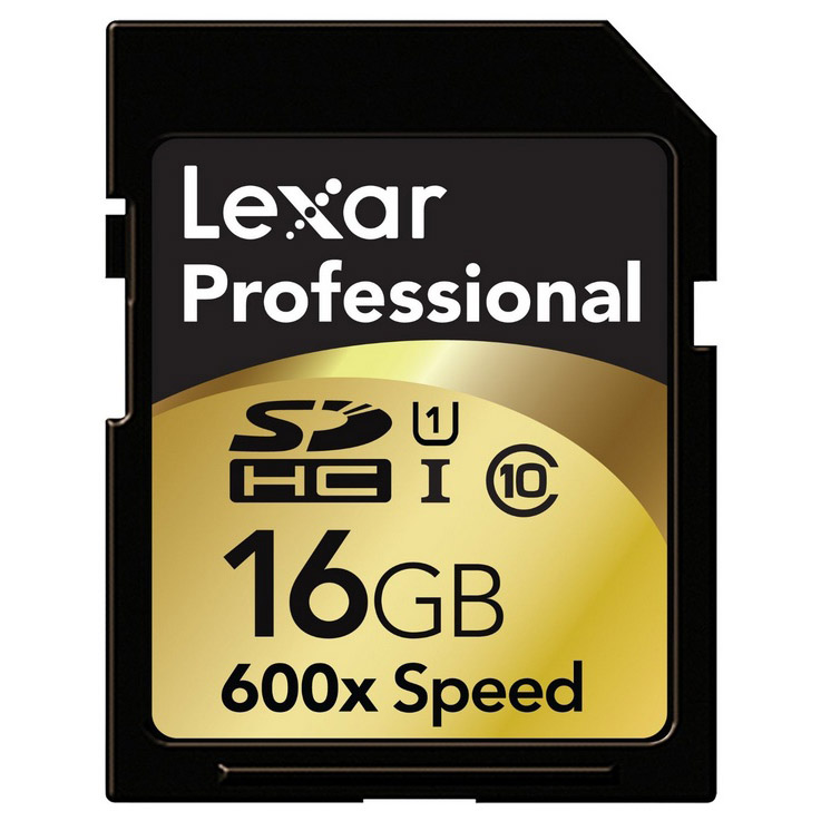 Lexar Professional 600x 16GB Memory Card