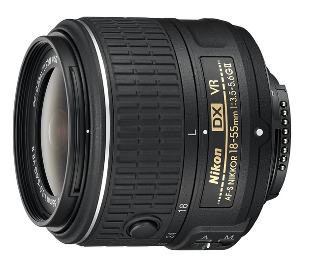 Nikon 18-55mm VR II lens