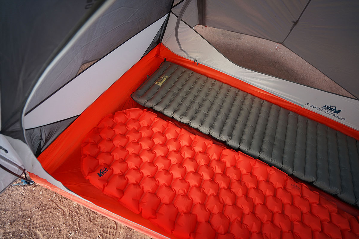 REI Quarter Dome (two sleeping pads)