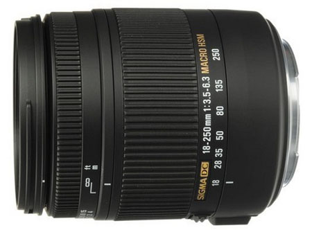 Sigma 18-250mm lens for Canon