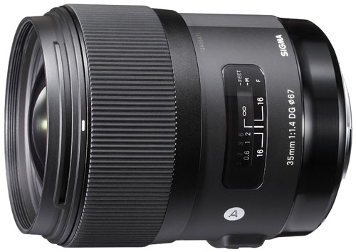 Sigma 35mm f/1.4 lens for Nikon