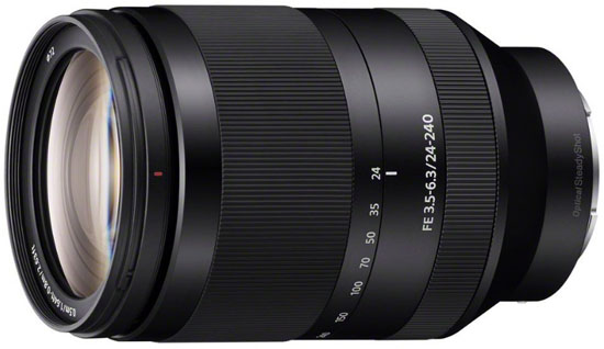 Sony 24-240mm FE lens