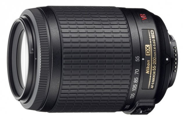 NIkon 55-200mm VR lens