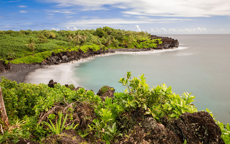 Black Sand Beach Maui