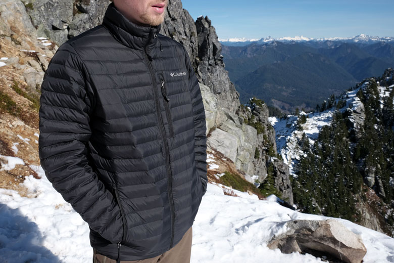 columbia 700 down jacket omni heat