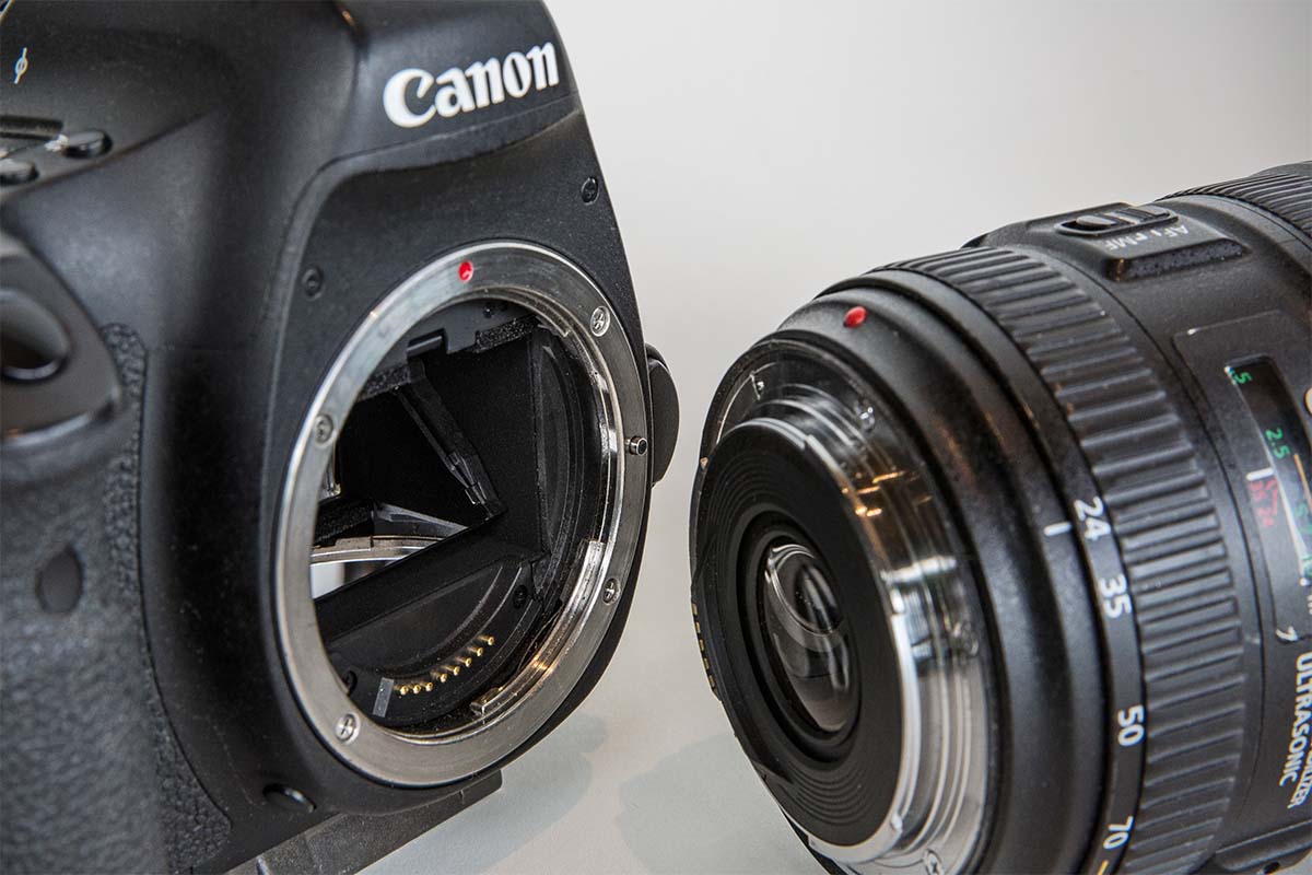 Full-frame DSLR (internal mirror)