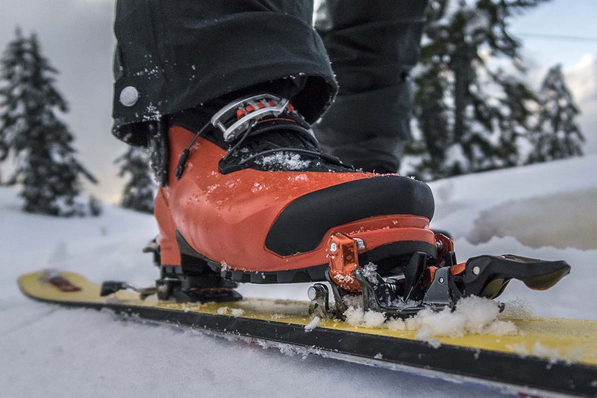 Tech binding (G3 Ion with Arc'teryx Procline boot)