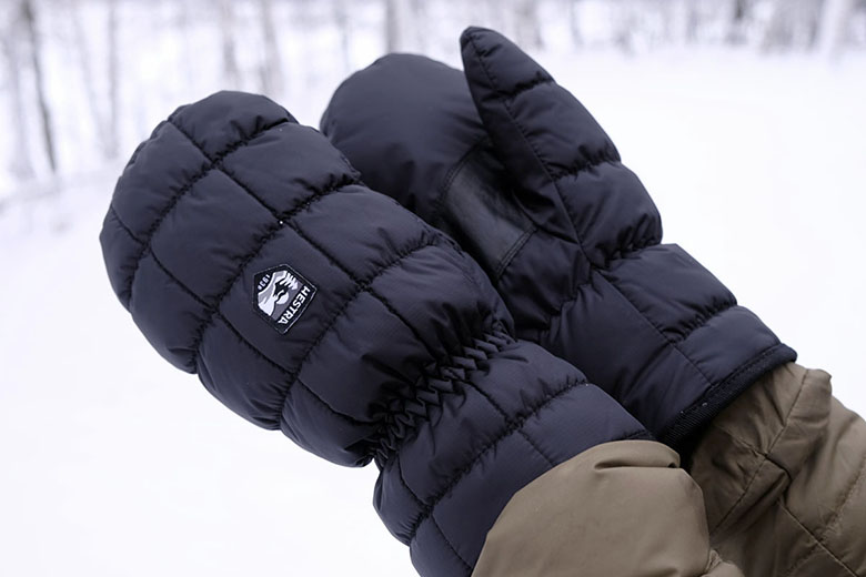 Hestra Extreme Cold Weather Winter Mittens Hestra Moon Light Primaloft Insulated Gloves 