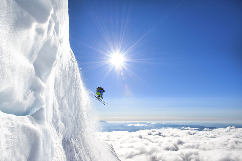 Jason Hummel glacier skiing