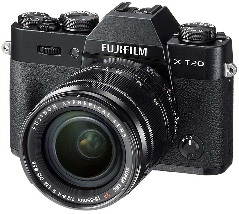 Fujifilm X-T20 mirrorless camera