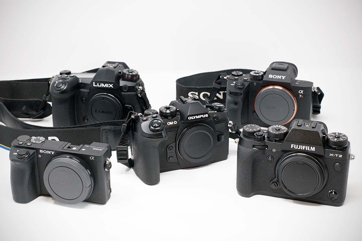 Mirrorless camera group photo