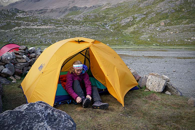 the north face talus 2 tent with footprint review