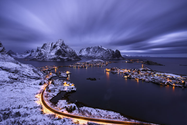 Reine, Norway winter