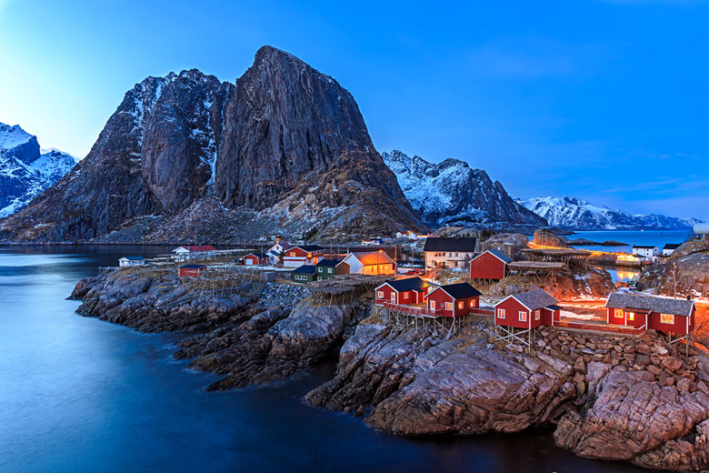 Rorbuer Lofoten Islands, Norway