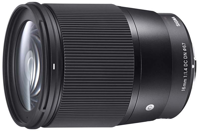 Sigma 16mm f1.4 lens for Sony E-Mount