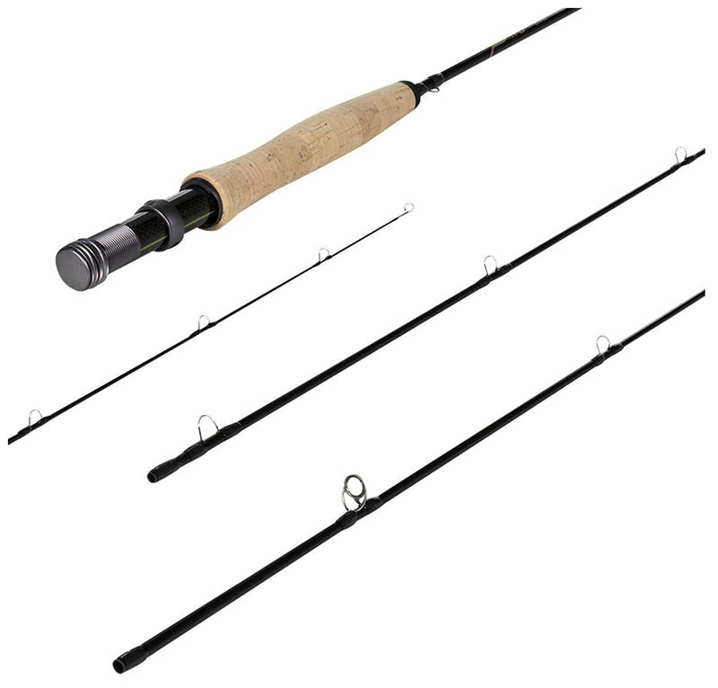 TFO TEMPLE FORK OUTFITTERS PROFESSIONAL SERIES II 10' #5 WEIGHT 4 PC FLY ROD+BAG 
