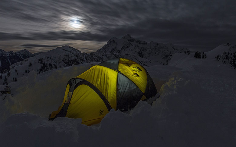 mountain tent