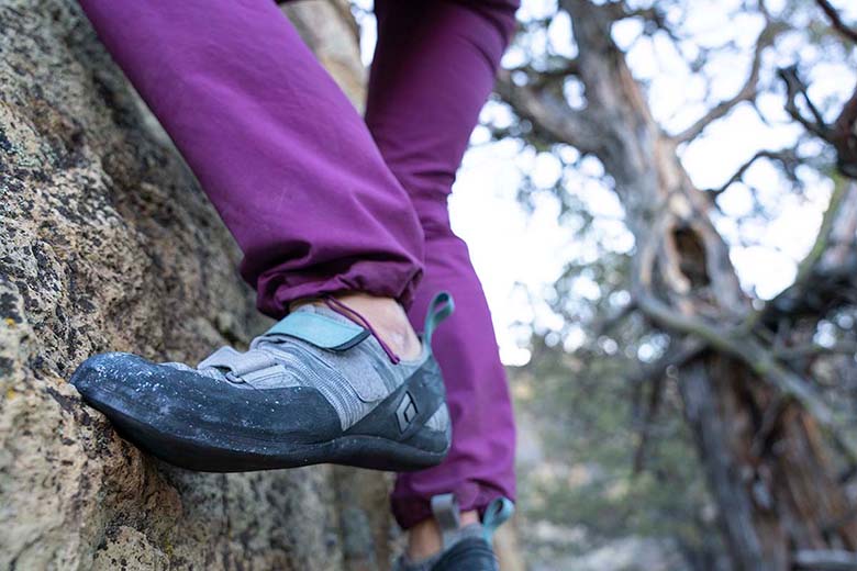 climbing shoes made by climbers