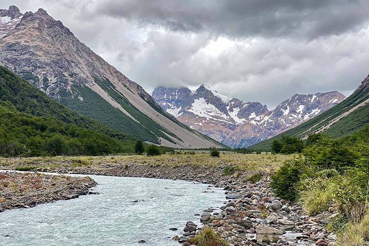 Fresh mountain air in Patagonia