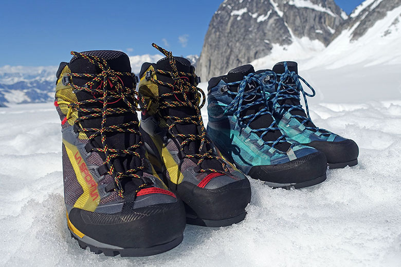 La Sportiva Trango Tech GTX mountaineering boot (in snow)