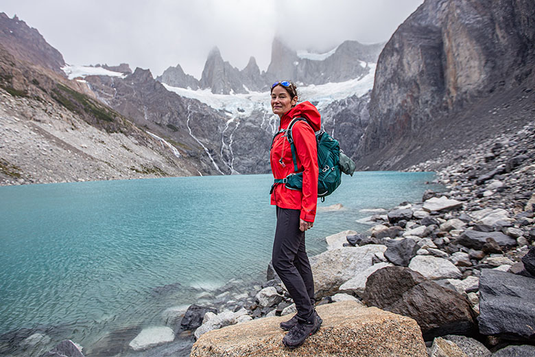 Outdoor Research Aspire Super Stretch Jacket (standing in mountains)