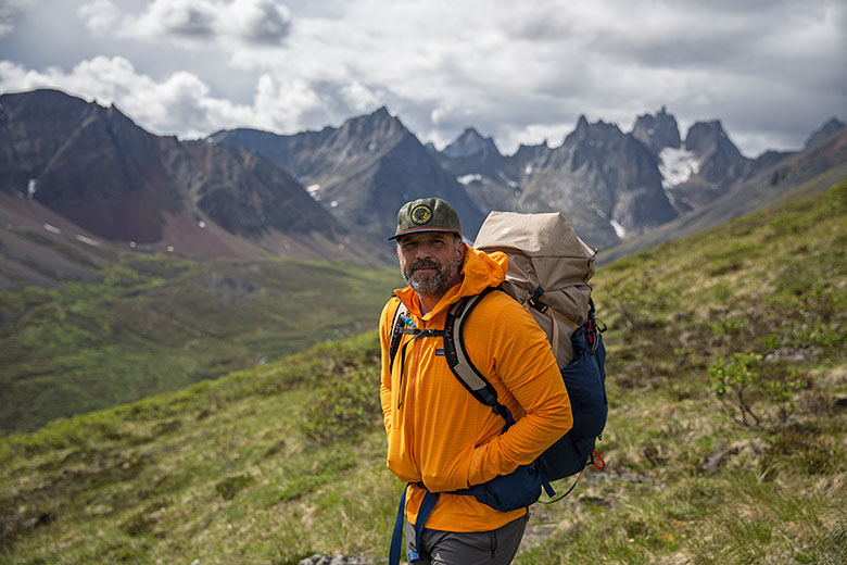 Patagonia R1 TechFace Hoody (backpacking in Yukon mountains)