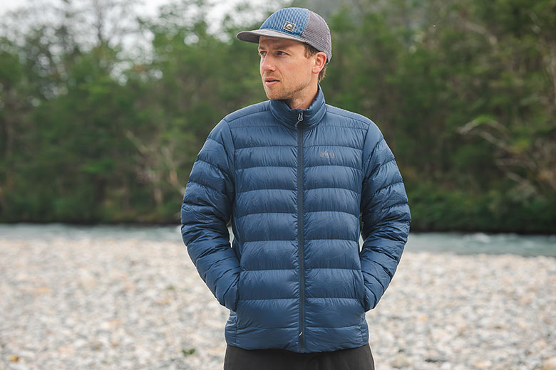 REI Co-op 650 Down Jacket (view from front)
