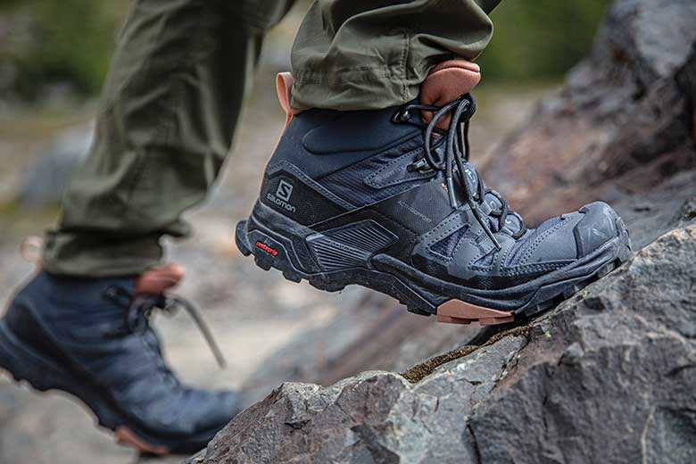 Salomon Instinct Travel W women's trekking shoes brown hiking boots NEW 