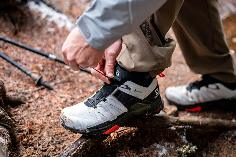 De Alpen Per Premier Salomon X Ultra 4 GTX Hiking Shoe Review | Switchback Travel