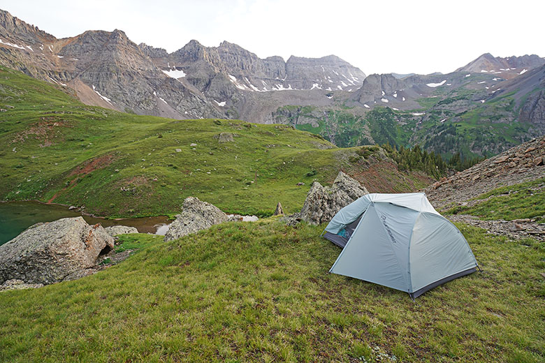 Sea to Summit Telos TR2 backpacking tent (in Colorado wilderness)