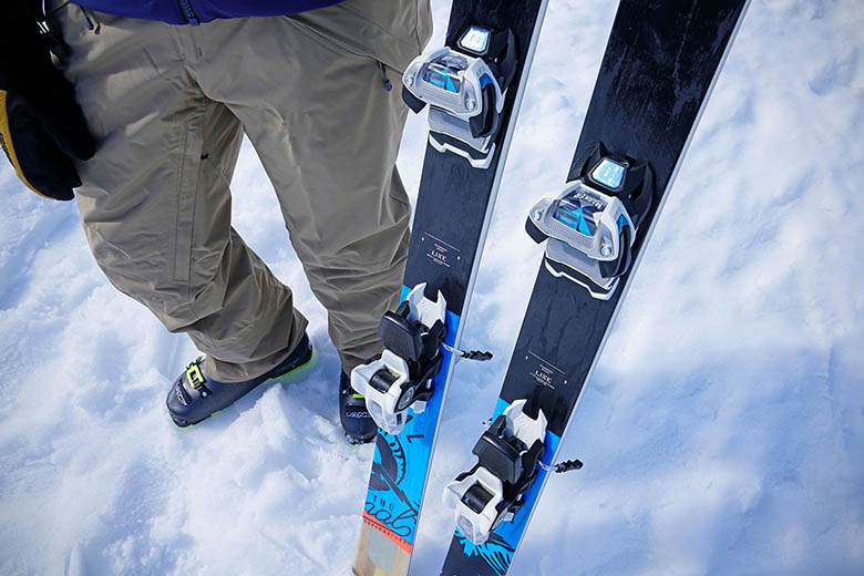 Ski Bindings (Marker Griffon 13 bindings on skis)