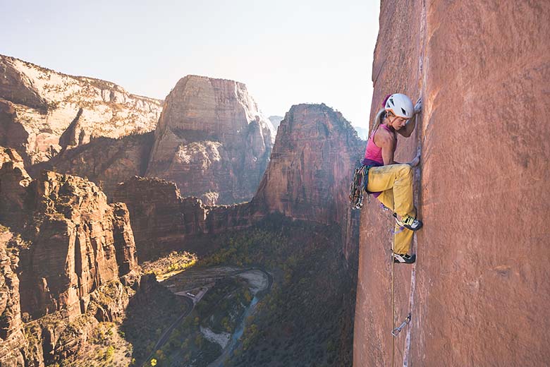 wide rock climbing shoes